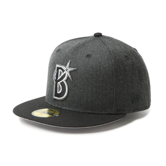 NEW ERA - YOKOHAMA DeNA BAYSTARS 59FIFTY NPB Dark Shadow BLACK/BLACK 【15137335】