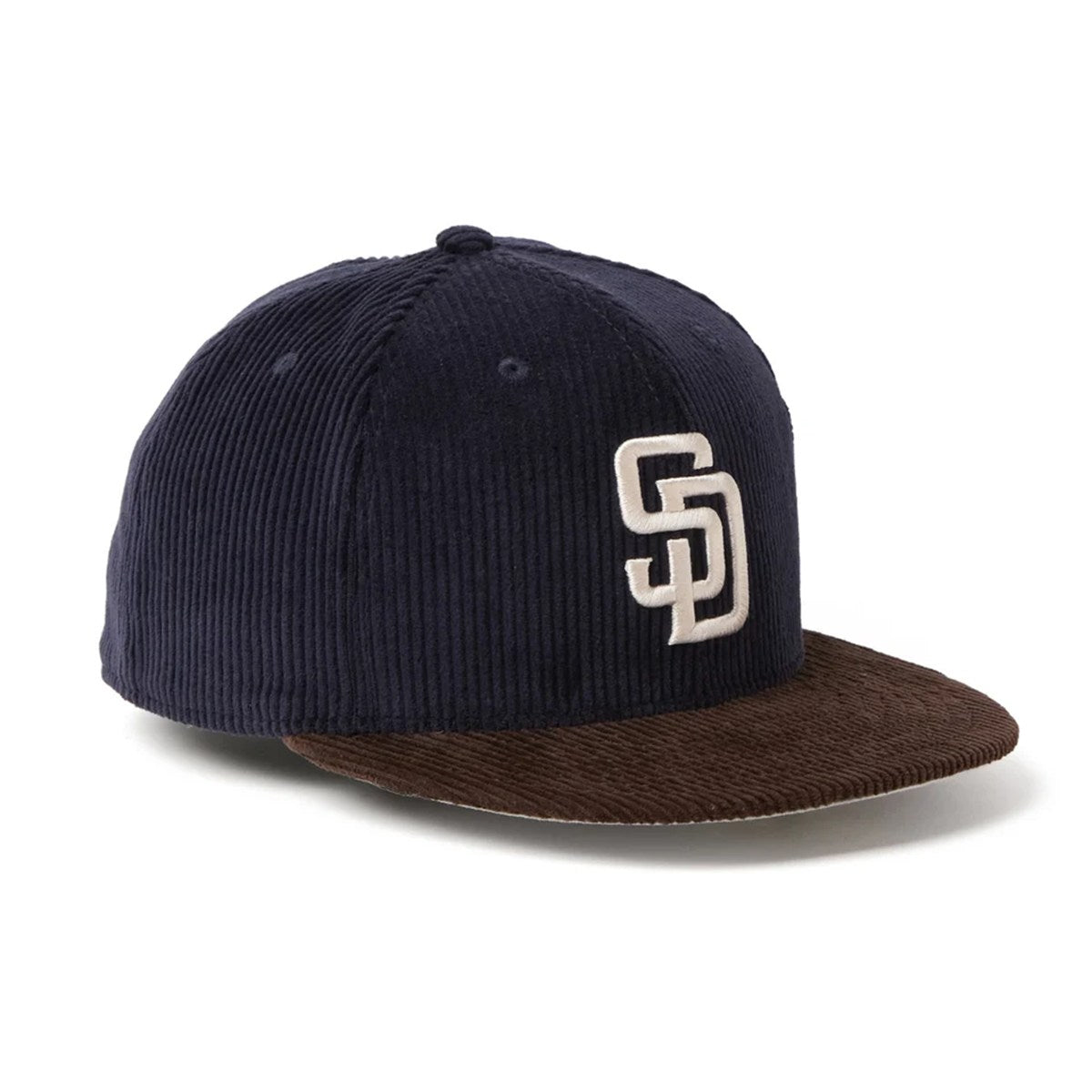 NEW ERA - San Diego Padres 59FIFTY CORDUROY NAVY/BROWN 【15137344】