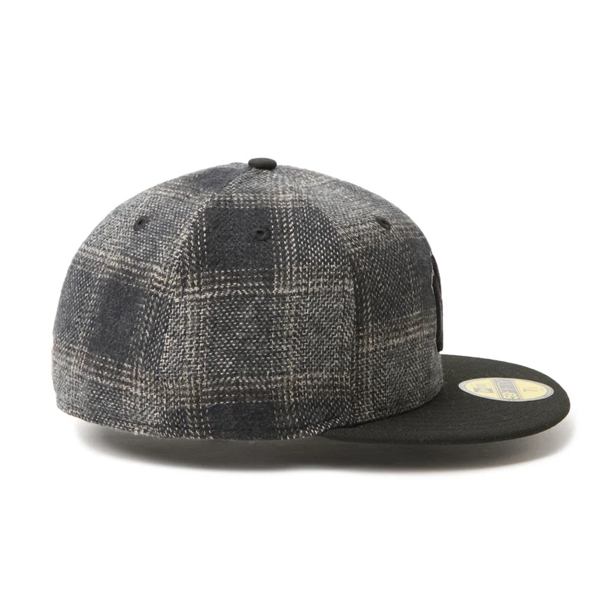 NEW ERA - New York Yankees 59FIFTY MLB Plaid BLACK/BLACK 【15137355】