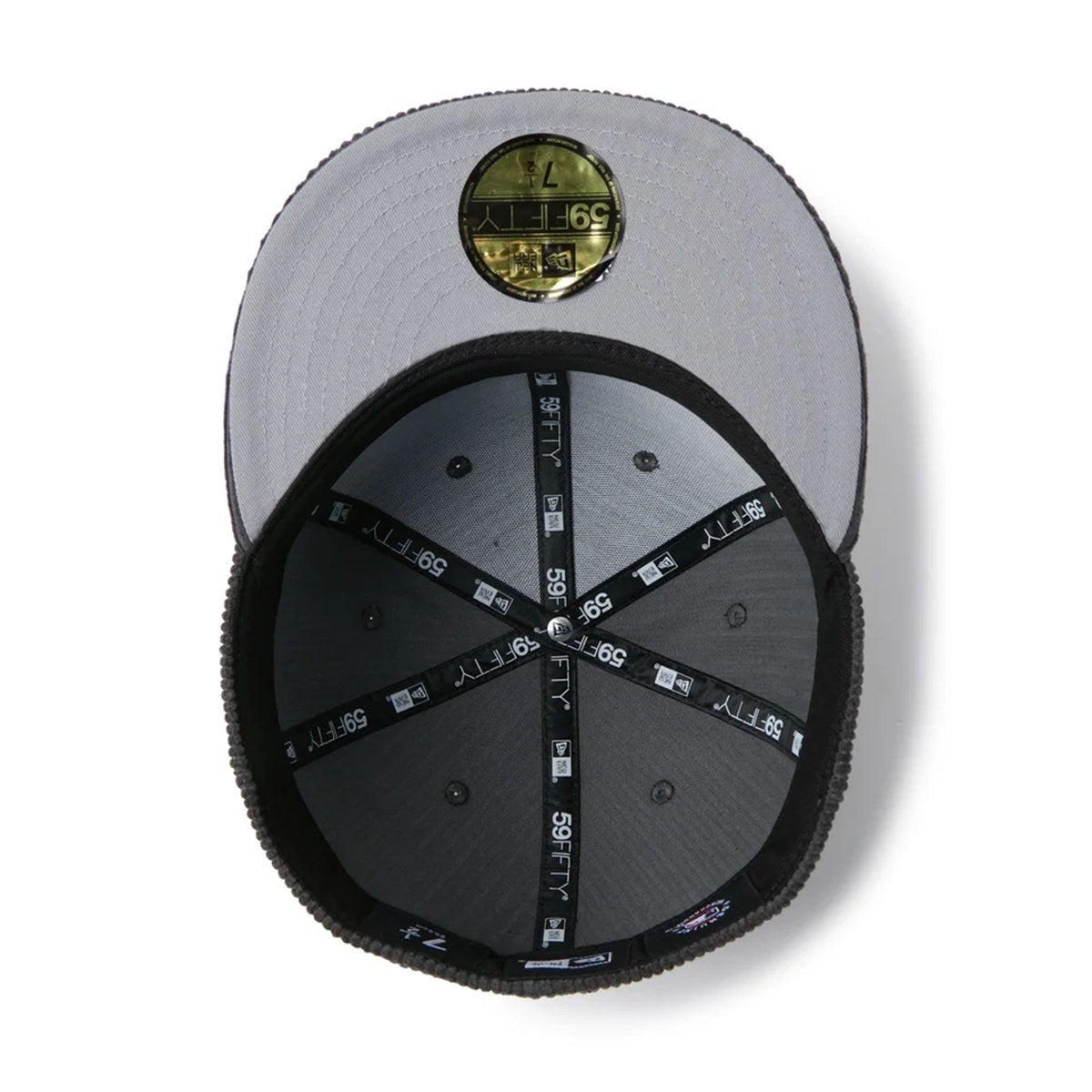 NEW ERA - Los Angeles Dodgers 59FIFTY CORDUROY GRAY【15137383】