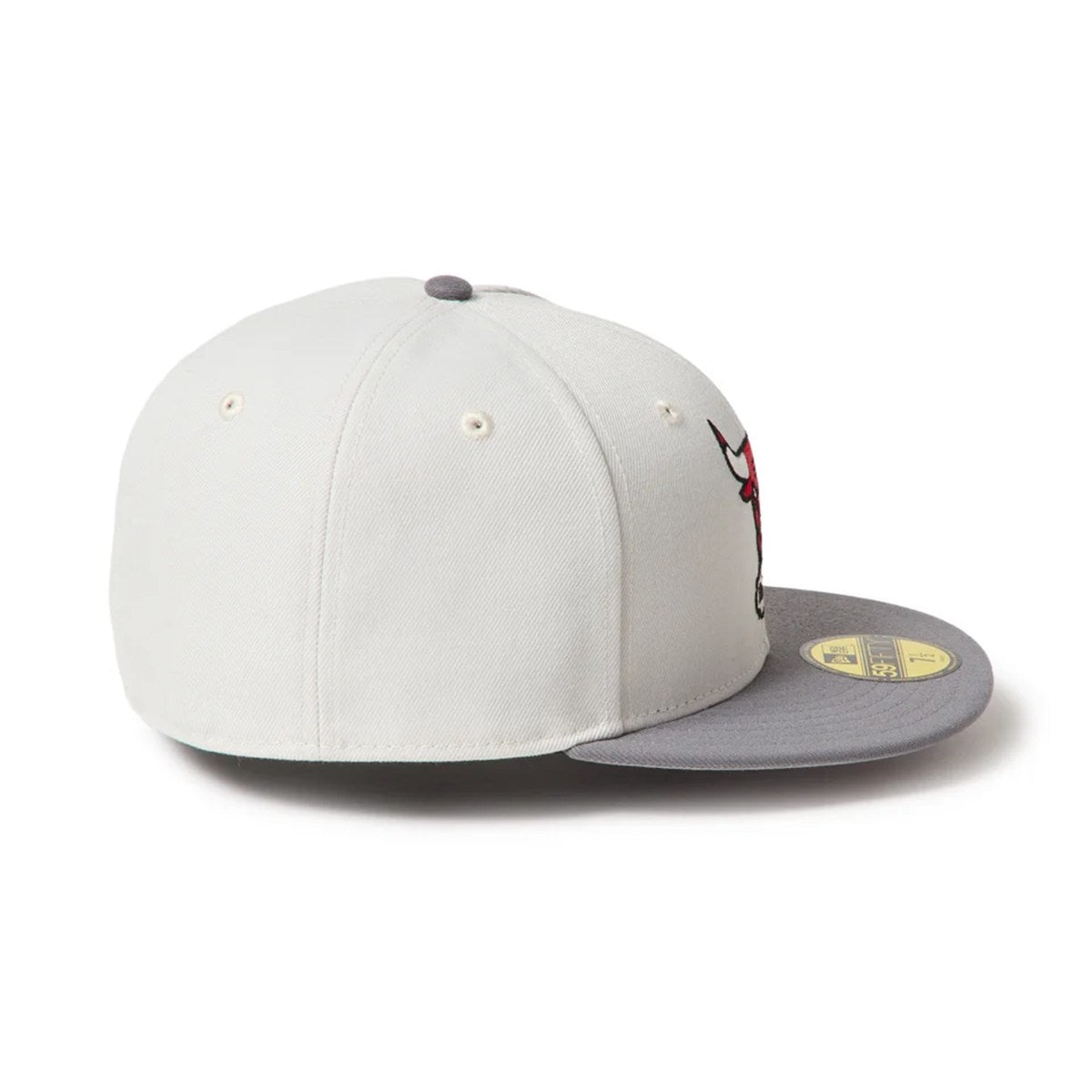 NEW ERA - Chicago Bulls 59FIFTY NBA Hardwood Classics Sandy Linen/Storm Gray【15137391】