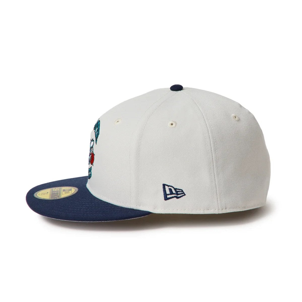 NEW ERA - Charlotte Hornets 59FIFTY NBA Hardwood Classics Sandy Linen/Oceanside Blue【15137392】