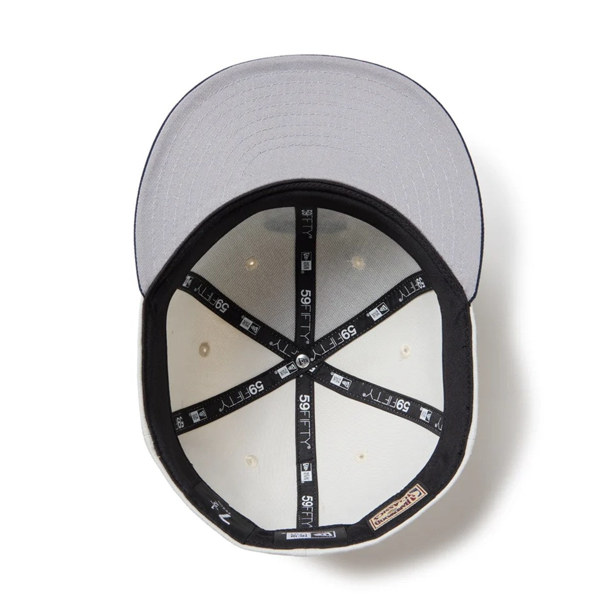 NEW ERA - Charlotte Hornets 59FIFTY NBA Hardwood Classics Sandy Linen/Oceanside Blue【15137392】