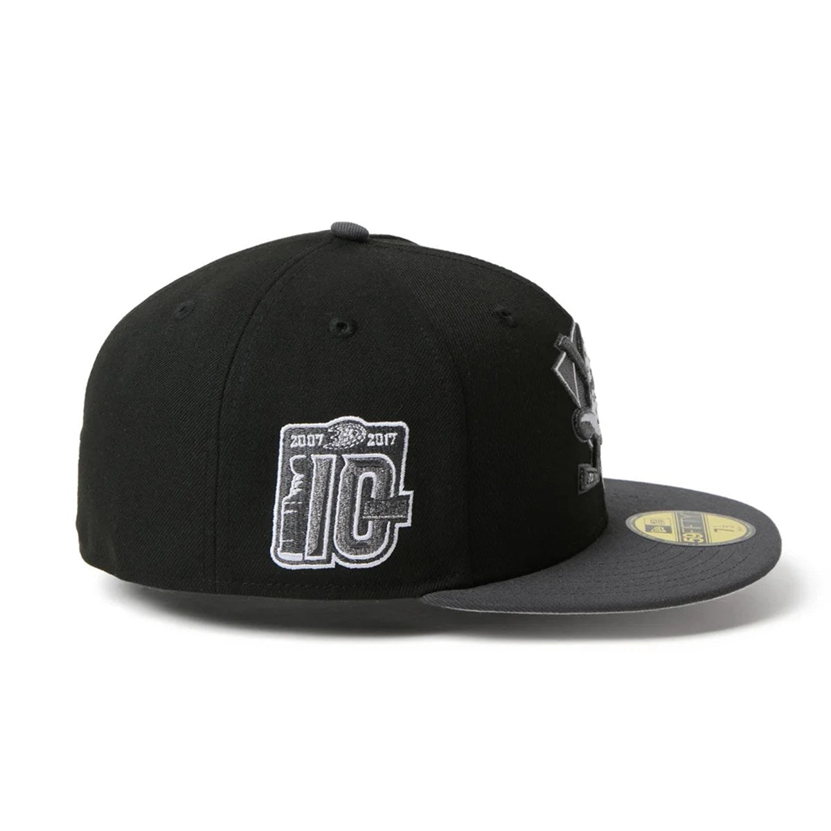 NEW ERA - Anaheim Ducks 59FIFTY NHL BLACK/DARK GRAPHITE【15137396】