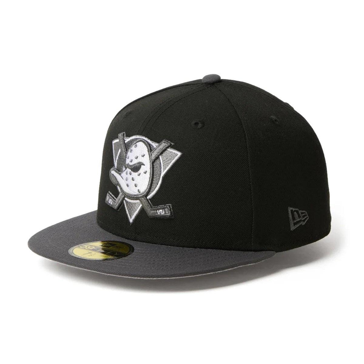 NEW ERA - Anaheim Ducks 59FIFTY NHL BLACK/DARK GRAPHITE【15137396】