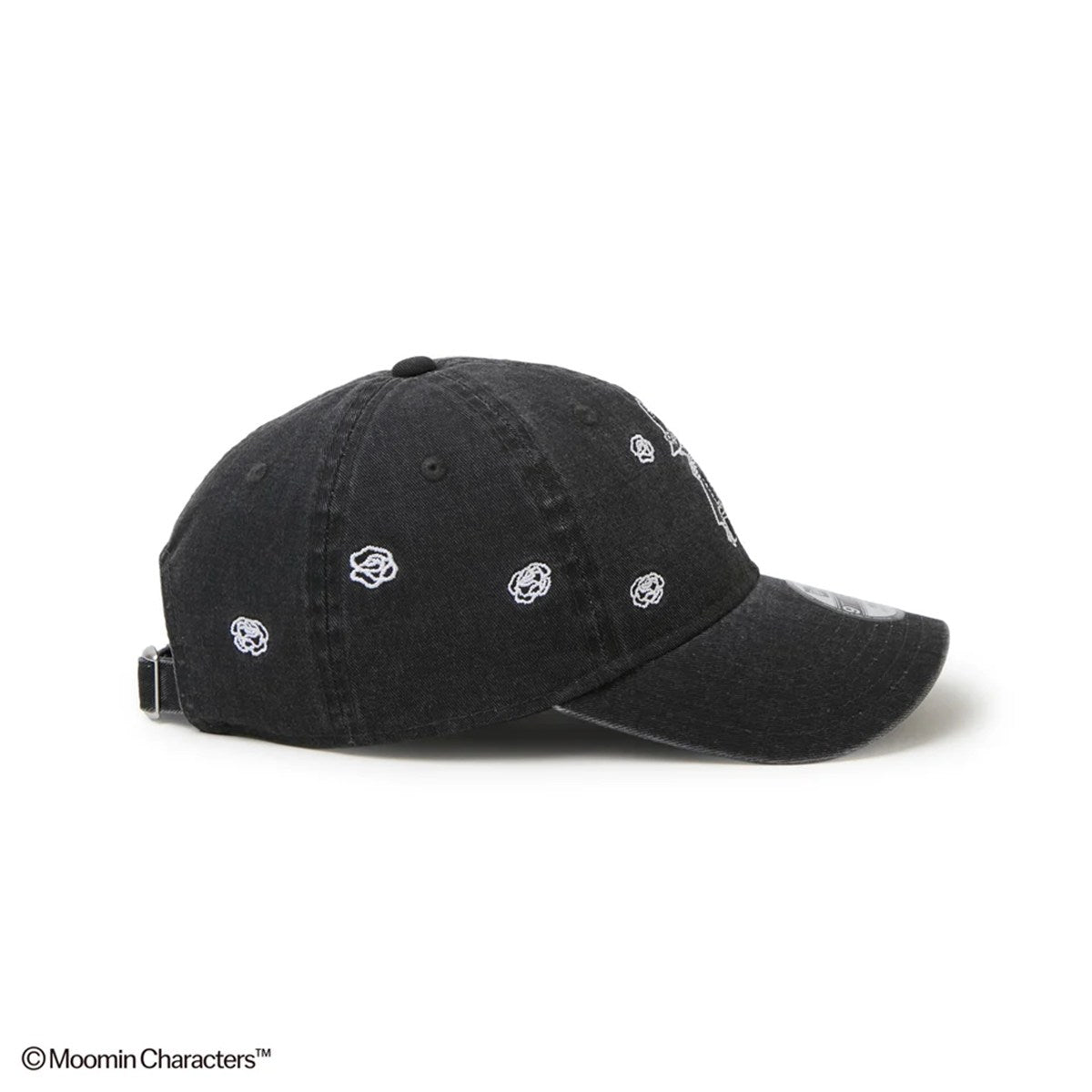 NEW ERA - Youth 9TWENTY Moomin Flower Snufkin ITALIAN WASH BLACK【15154726】
