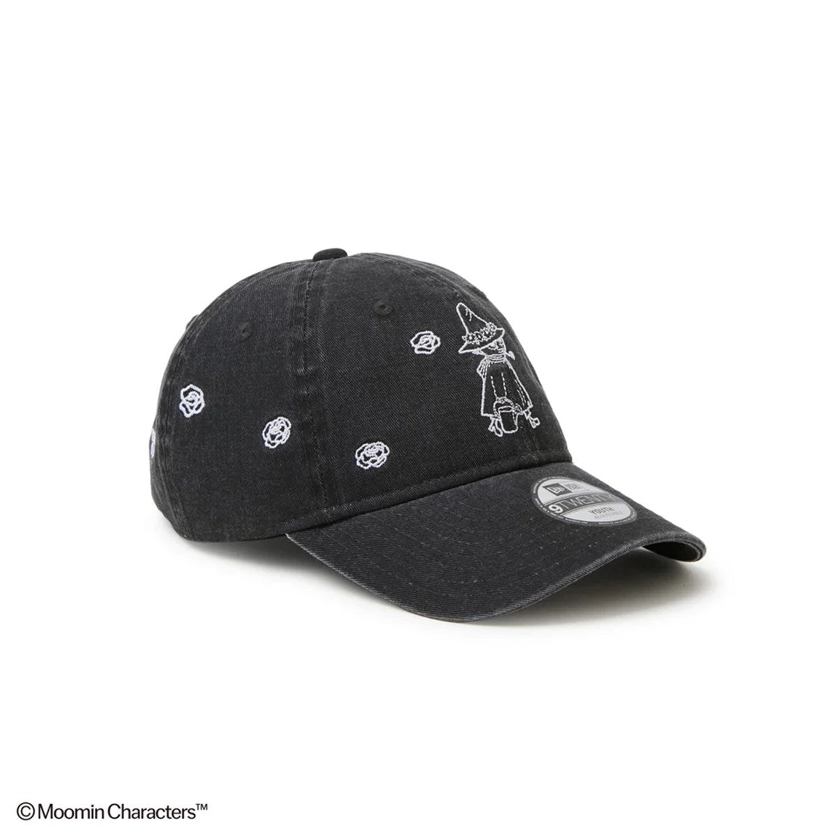 NEW ERA - Youth 9TWENTY Moomin Flower Snufkin ITALIAN WASH BLACK【15154726】