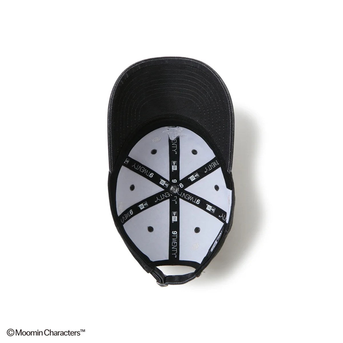 NEW ERA - Youth 9TWENTY Moomin Flower Snufkin ITALIAN WASH BLACK【15154726】