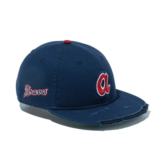NEW ERA - Atlanta Braves RC 9FIFTY Flat Visor All Star Game Host City Damaged OSEANSIDE BLUE 【15164790】