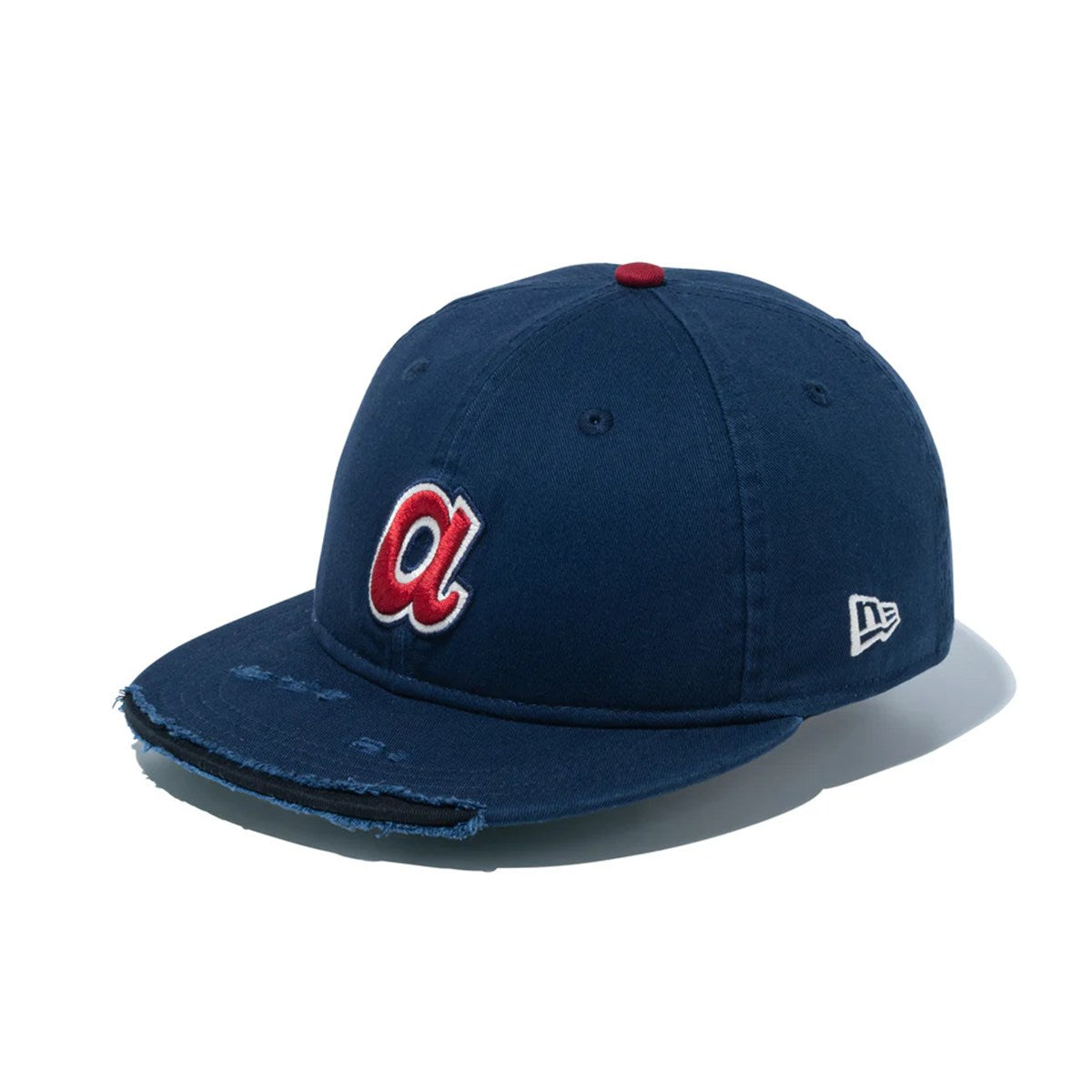 NEW ERA - Atlanta Braves RC 9FIFTY Flat Visor All Star Game Host City Damaged OSEANSIDE BLUE 【15164790】