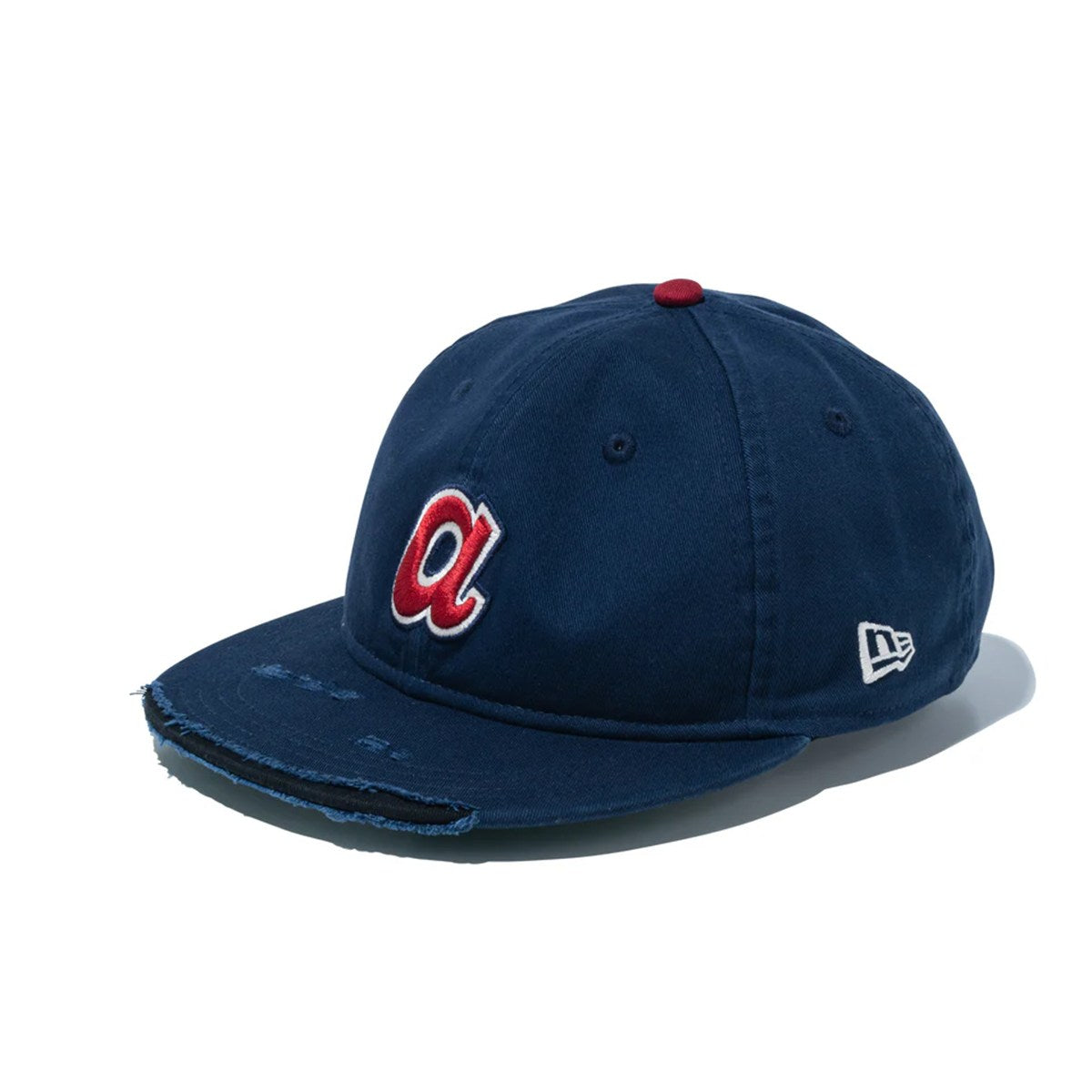 NEW ERA - Atlanta Braves RC 9FIFTY Flat Visor All Star Game Host City Damaged OSEANSIDE BLUE 【15164790】