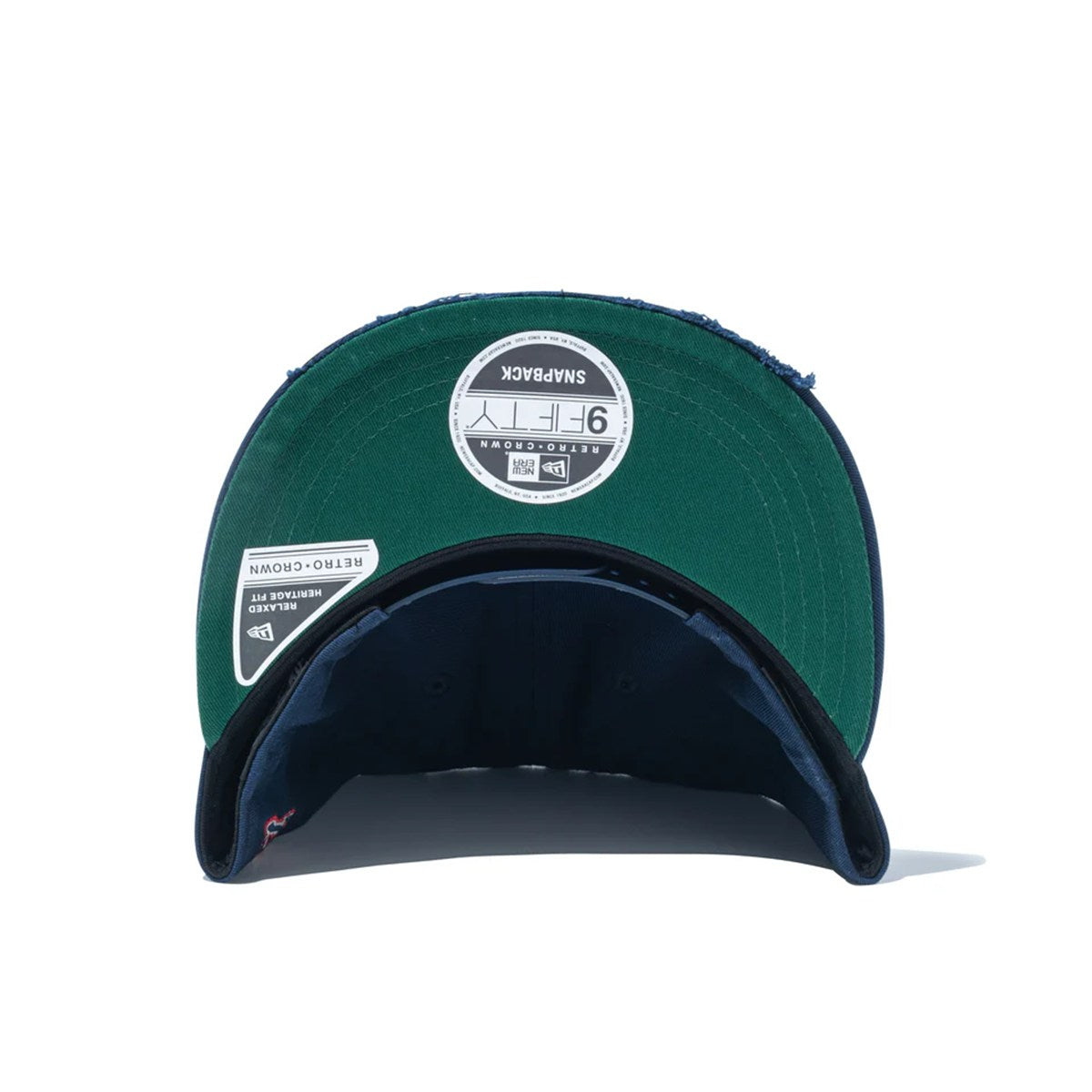 NEW ERA - Atlanta Braves RC 9FIFTY Flat Visor All Star Game Host City Damaged OSEANSIDE BLUE 【15164790】