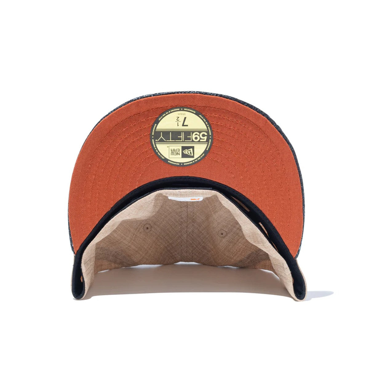 NEW ERA - San Francisco Giants 59FIFTY Soft Buckram Paper Visor BEIGE/BLACK【15164988】