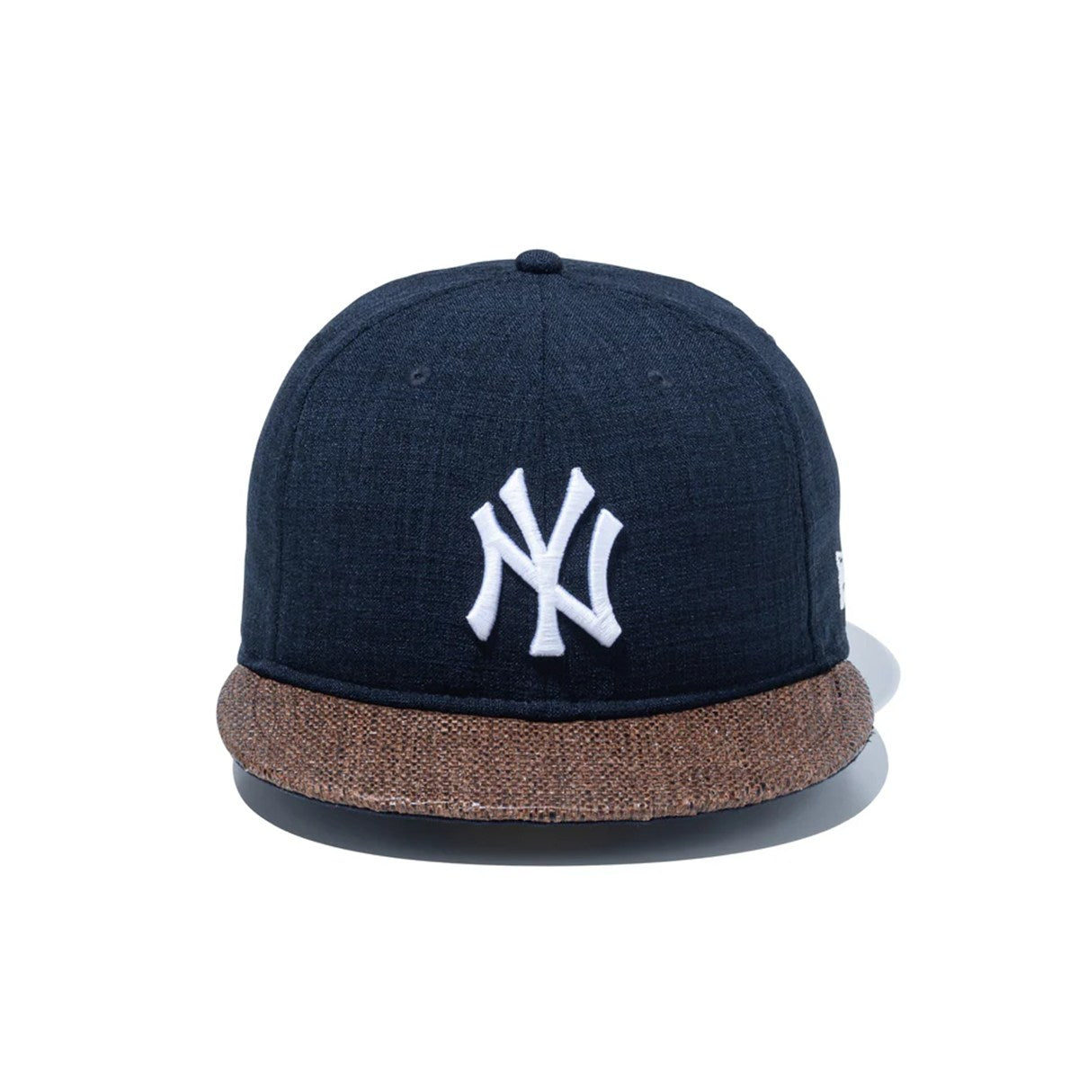 NEW ERA - New York Yankees 59FIFTY Soft Buckram Paper Visor NAVY/BROWN【15164990】