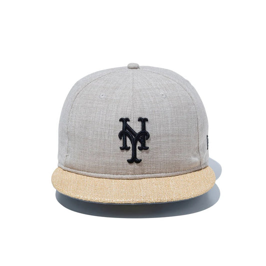 NEW ERA - New York Mets 59FIFTY Soft Buckram Paper Visor LIGHT BEIGE/NATURAL 【15164991】