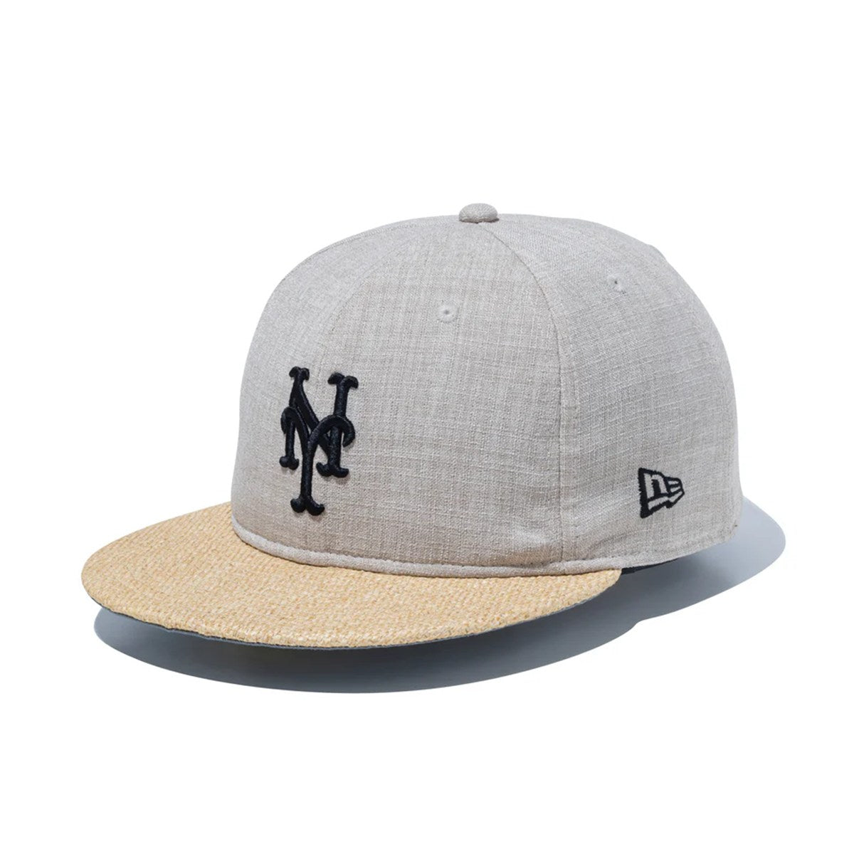 NEW ERA - New York Mets 59FIFTY Soft Buckram Paper Visor LIGHT BEIGE/NATURAL 【15164991】