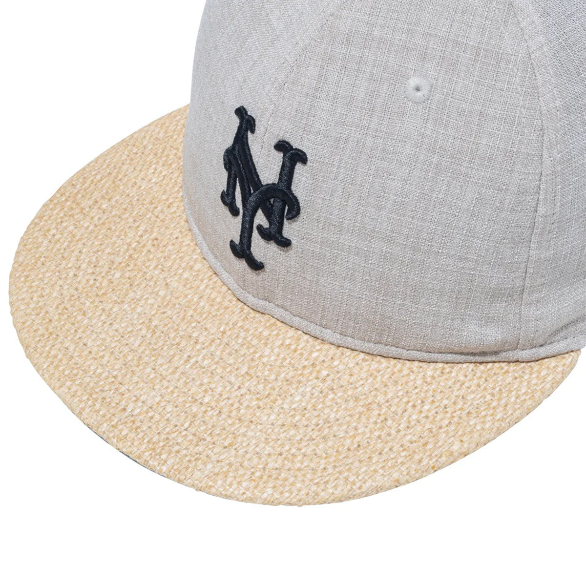 NEW ERA - New York Mets 59FIFTY Soft Buckram Paper Visor LIGHT BEIGE/NATURAL 【15164991】