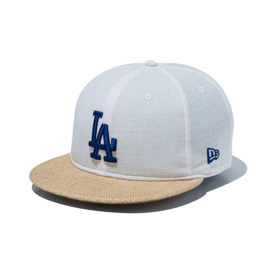 NEW ERA - Los Angeles Dodgers 59FIFTY Soft Buckram Paper Visor OFF WHITE/NATURAL【15164993】