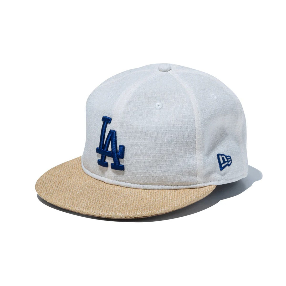 NEW ERA - Los Angeles Dodgers 59FIFTY Soft Buckram Paper Visor OFF WHITE/NATURAL【15164993】