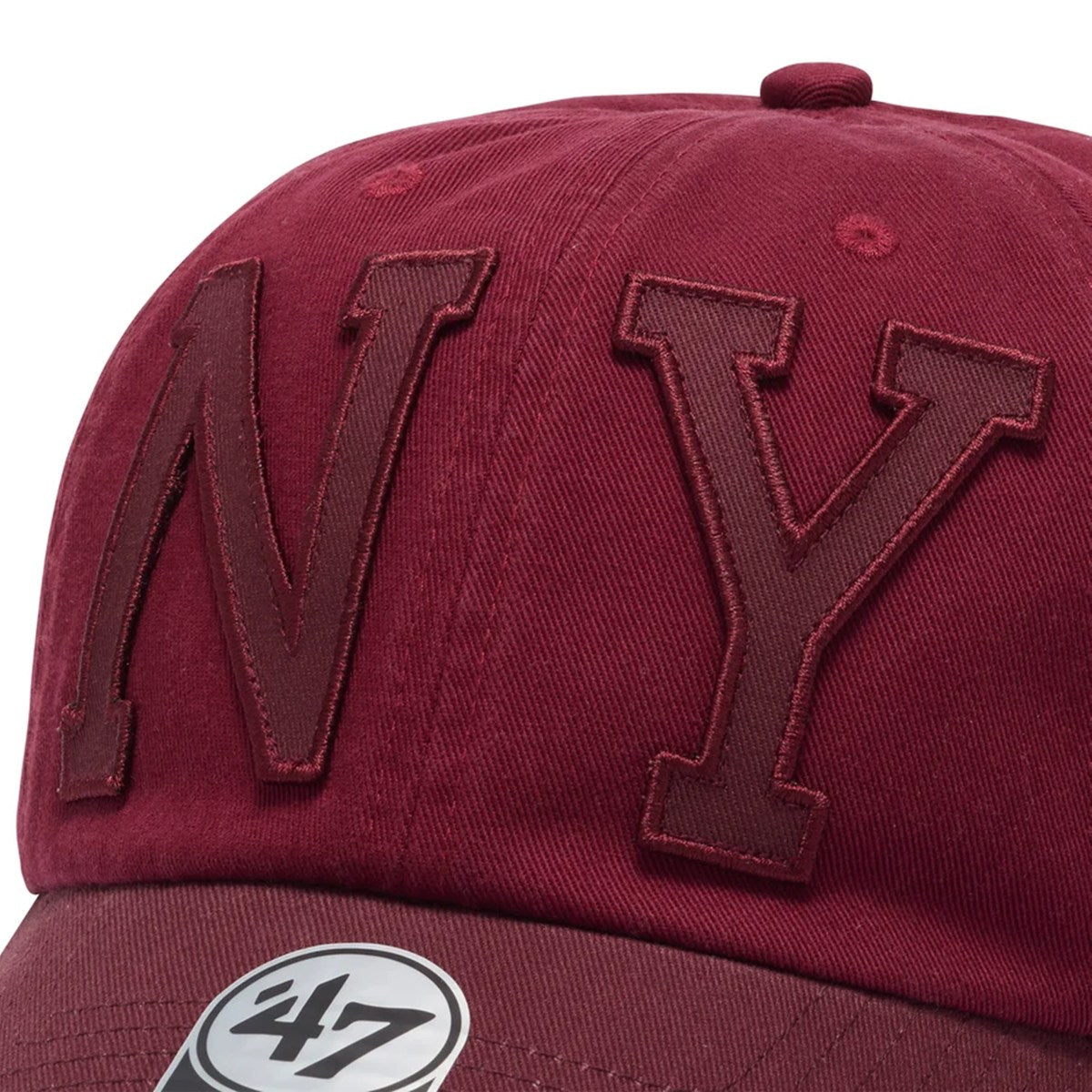 ’47 - New York Highlanders YUKARI HAYASHI Big Logo Series CLEAN UP ULTRA RED/DARK MAROON 【15173397】