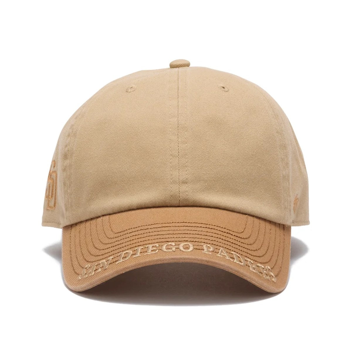 ’47 - San Diego Padres YUKARI HAYASHI Visor Logo CLEAN UP KHAKI/CAMEL【15173400】