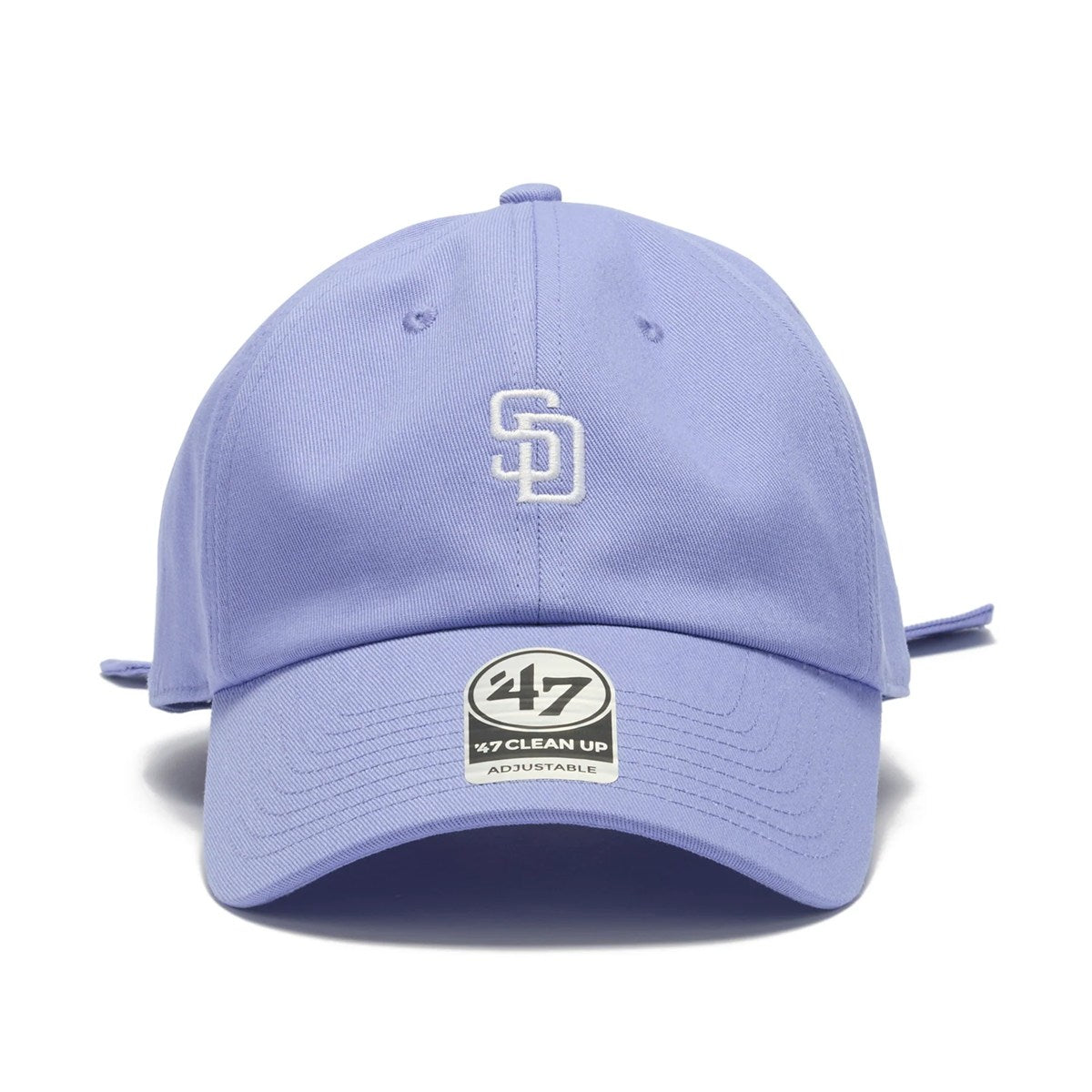 ’47 - San Diego Padres CLEAN UP BOW BACK LAVENDER 【15173404 47A CLP-MLB-SADPAD-BOWBACK-GW-LAV】