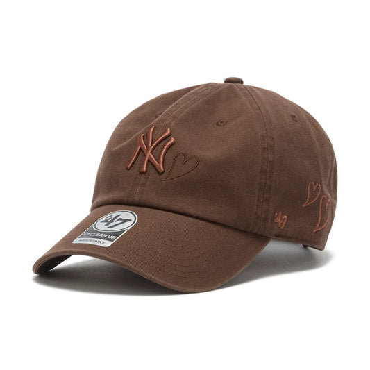 ’47 - New York Yankees YUKARI HAYASHI With Heart CLEAN UP BROWN【15173409】