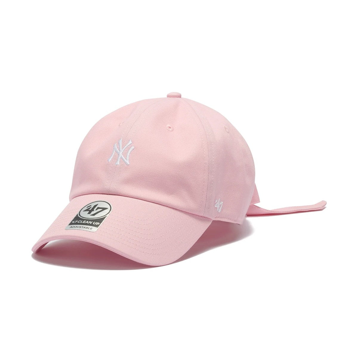 ’47 - New York Yankees CLEAN UP PETAL PINK 【15173419 47A CLP-MLB-NEYYAN-BOWBACK-GW-PT PNK】