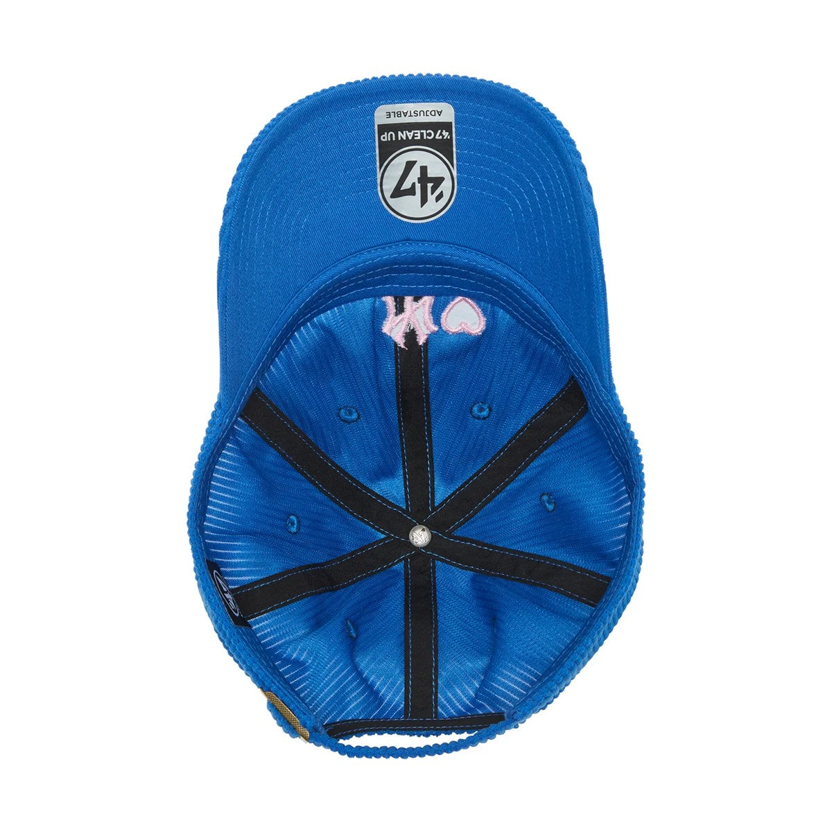 '47 - New York Yankees CLEAN UP WITH HEART CORDUROY MONTEGO/PINK 【15173422】