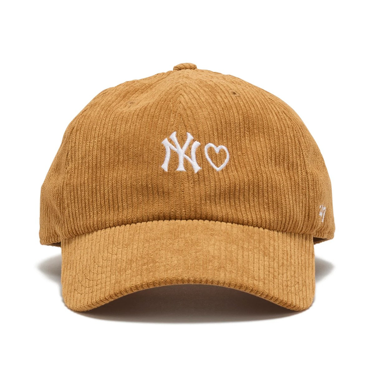 '47 - New York Yankees CLEAN UP WITH HEART CORDUROY CAMEL/WHITE 【15173423】
