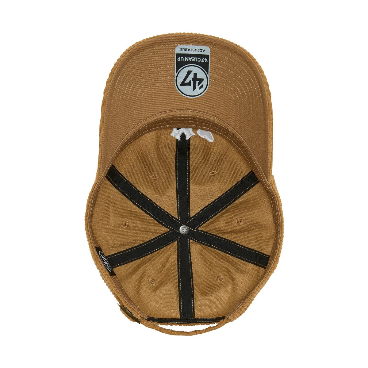 '47 - New York Yankees CLEAN UP WITH HEART CORDUROY CAMEL/WHITE 【15173423】
