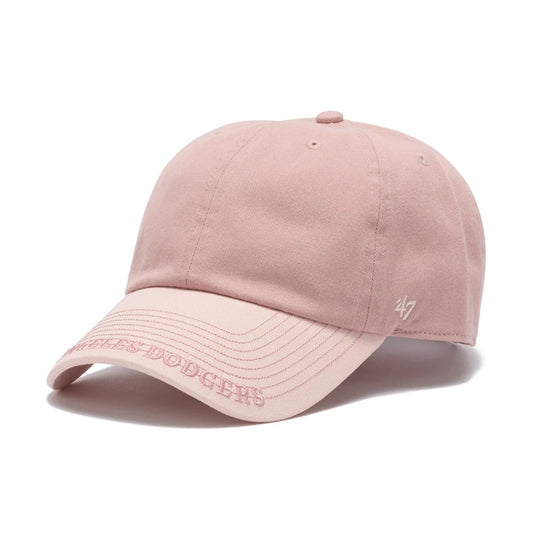 '47 - Los Angeles Dodgers YUKARI HAYASHI Visor Logo CLEAN UP DUSTY ROSE/PINK 【15173427】