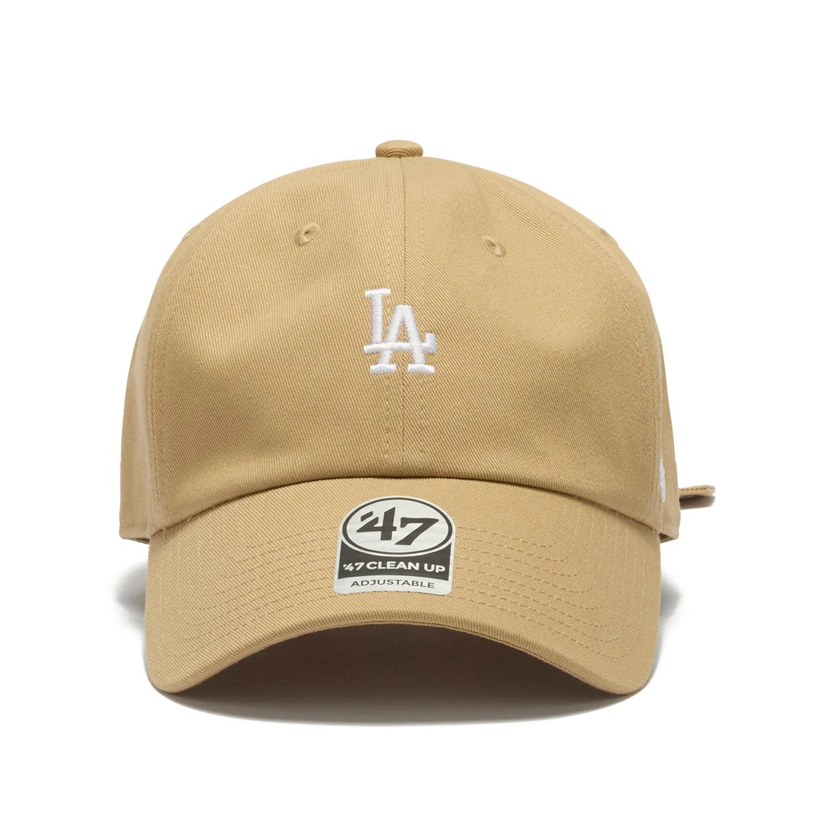 ’47 - Los Angeles Dodgers CLEAN UP BOW BACK KHAKI 【15173438 47A CLP-MLB-LOSDOD-BOWBACK-GW-KHA】