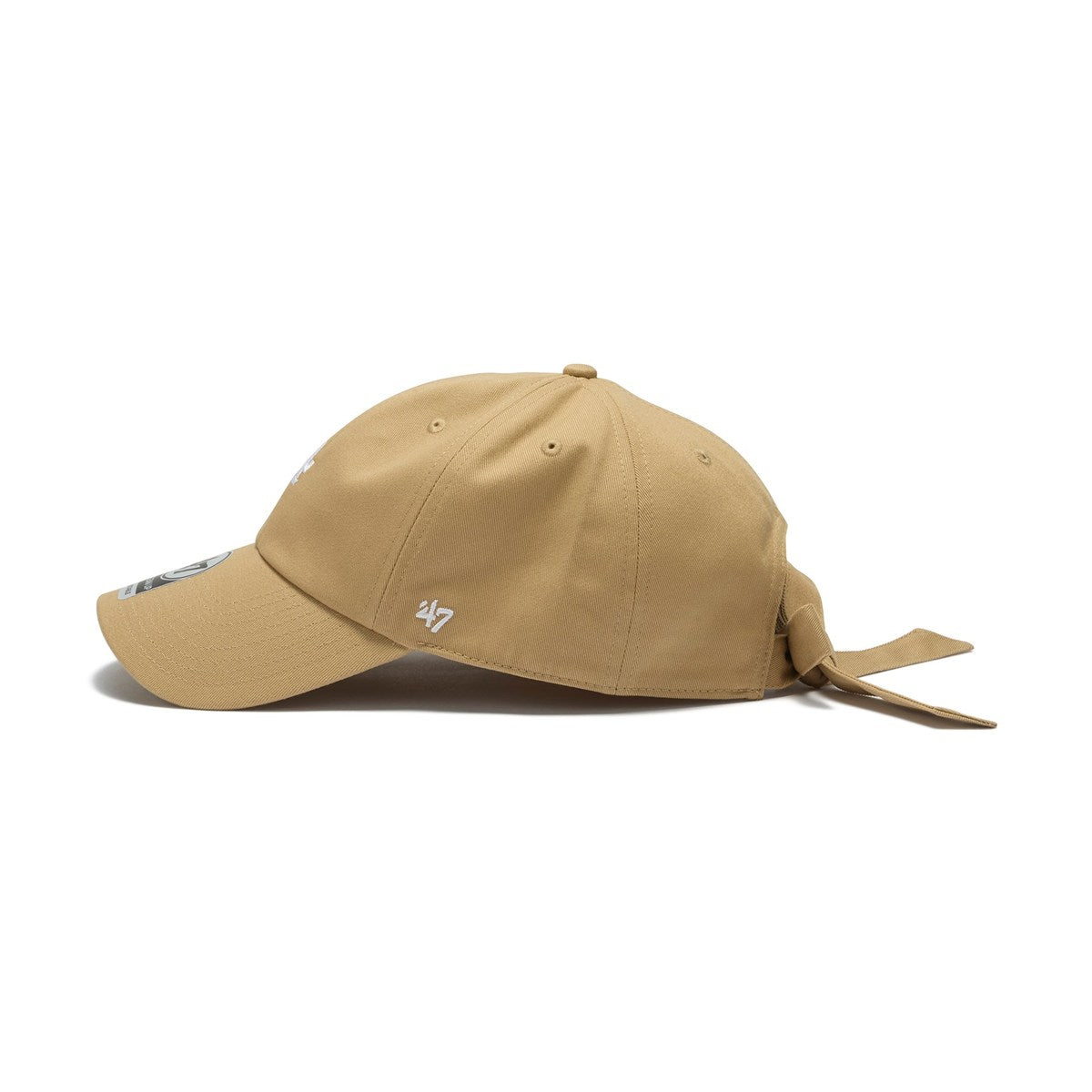 ’47 - Los Angeles Dodgers CLEAN UP BOW BACK KHAKI 【15173438 47A CLP-MLB-LOSDOD-BOWBACK-GW-KHA】