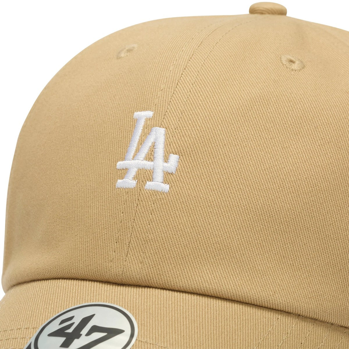 ’47 - Los Angeles Dodgers CLEAN UP BOW BACK KHAKI 【15173438 47A CLP-MLB-LOSDOD-BOWBACK-GW-KHA】