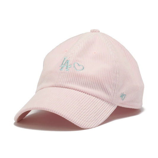 '47 - Los Angeles Dodgers CLEAN UP WITH HEART CORDUROY PINK/MACO 【15173439】