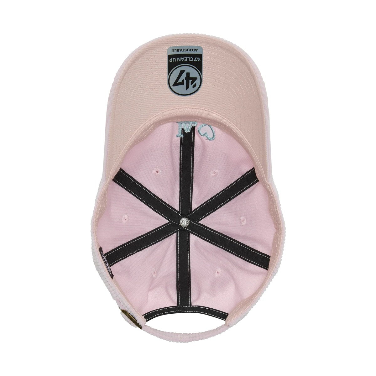 '47 - Los Angeles Dodgers CLEAN UP WITH HEART CORDUROY PINK/MACO 【15173439】
