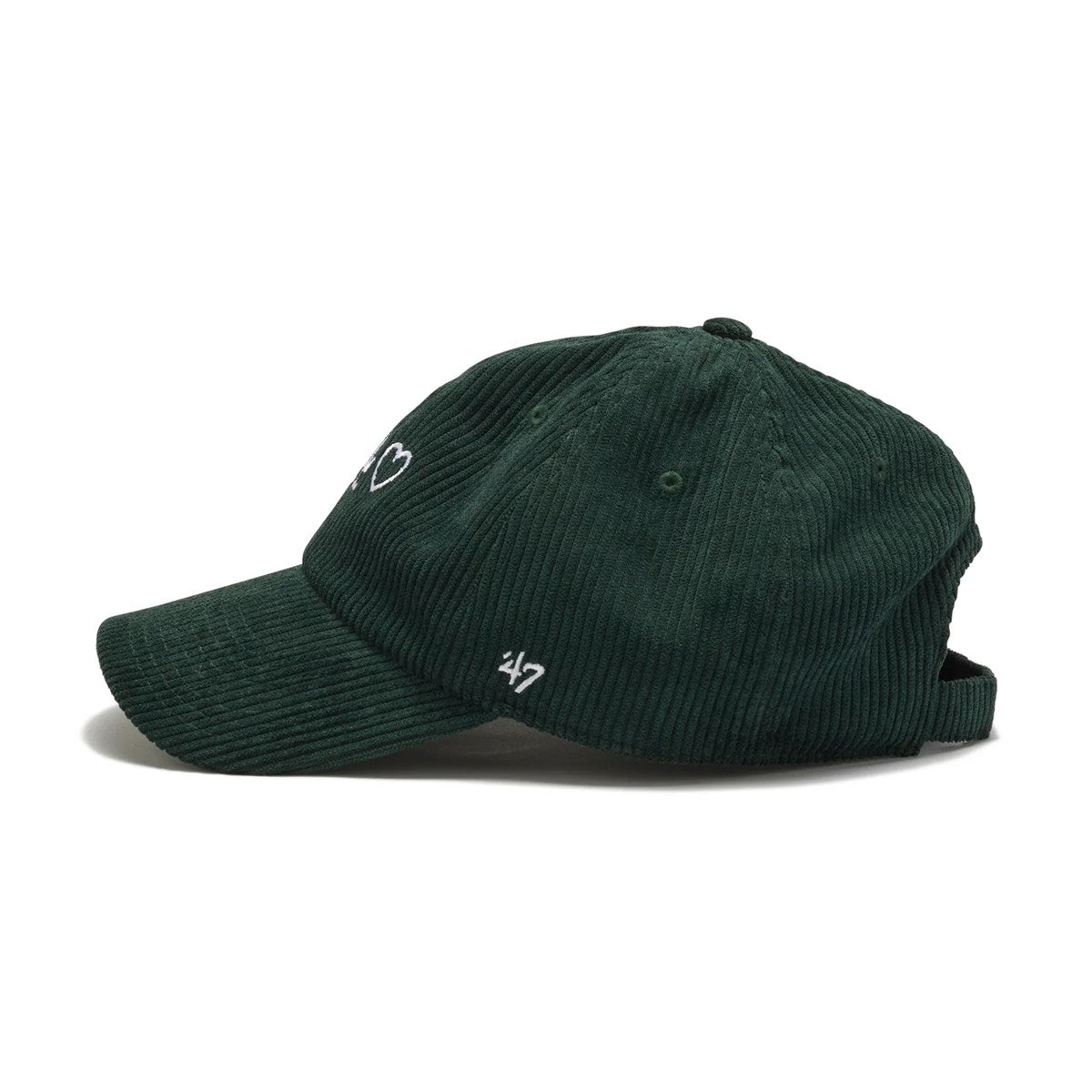 '47 - Los Angeles Dodgers CLEAN UP WITH HEART CORDUROY DARK GREEN 【15173441】