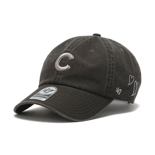 ’47 - Chicago Cubs YUKARI HAYASHI With Heart CLEAN UP BLACK 【15173445】