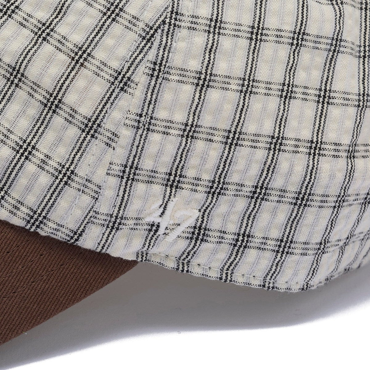 '47 - HIKARI SHIBATA Haim CHECK BROWN/KHAKI 【15173473】