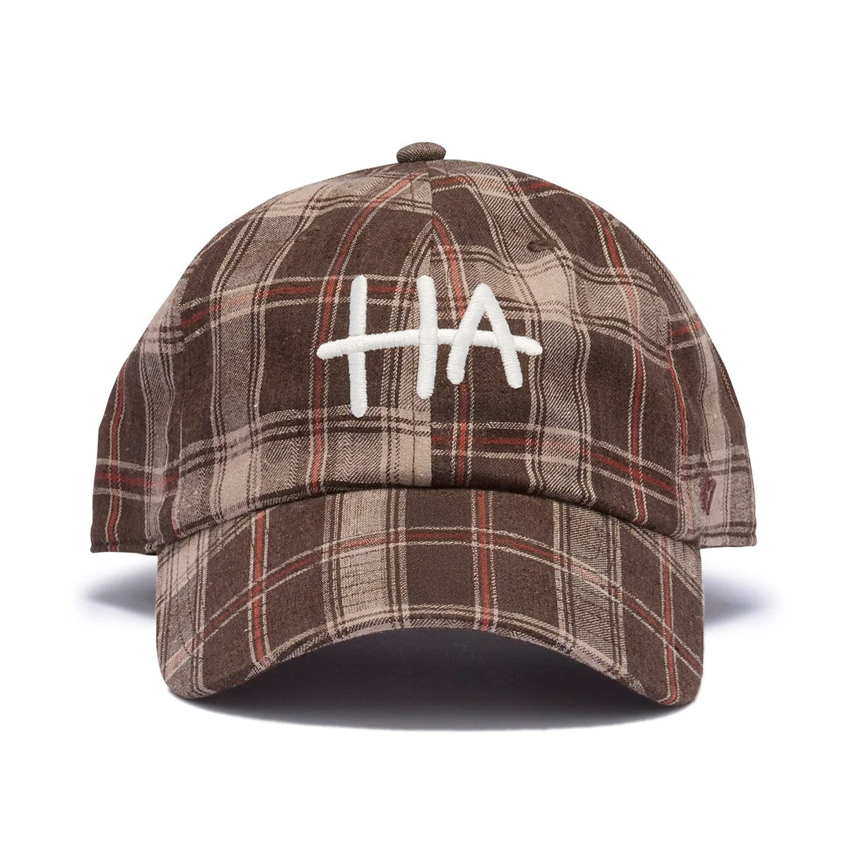 '47 - HIKARI SHIBATA Haim CLEAN UP CHECK BROWN 【15173474】