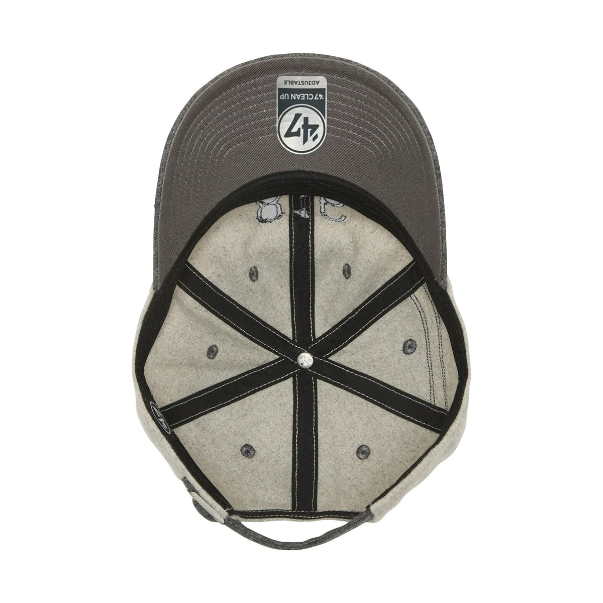 '47 - HIKARI SHIBATA 816 CLEAN UP GRAY/BLACK 【15173476】