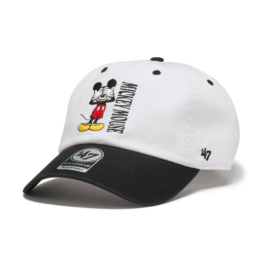 ’47 - Disney Mickey Mouse CLEAN UP WHITE/BLACK【15173503】