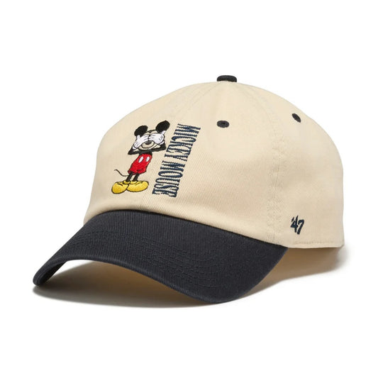 ’47 - Disney Mickey Mouse CLEAN UP NATURAL/NAVY【15173504】