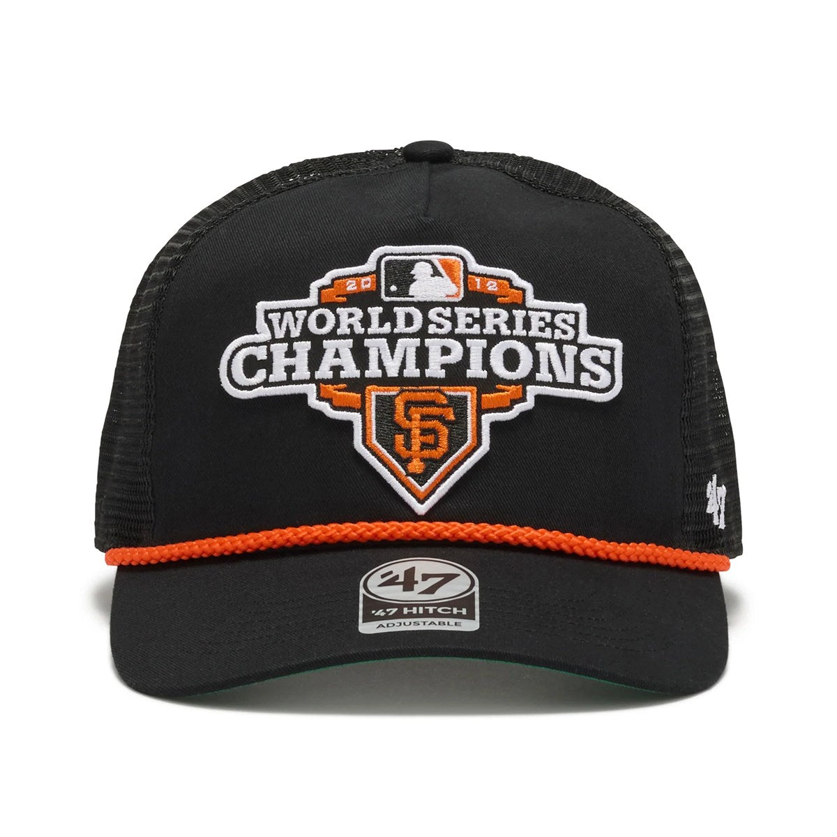 ’47 - San Francisco Giants HITCH COOPERSTOWN MESH BLACK 【15173568 47A BCWS-CHMPH22GWP-BK12】