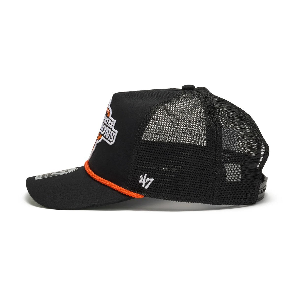 ’47 - San Francisco Giants HITCH COOPERSTOWN MESH BLACK 【15173568 47A BCWS-CHMPH22GWP-BK12】