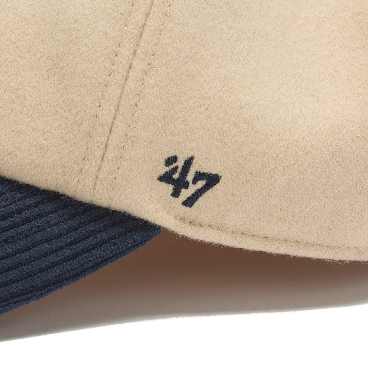 '47 - New York Yankees CLEAN UP ROPE SCRIPT NATURAL/NAVY 【15173599】
