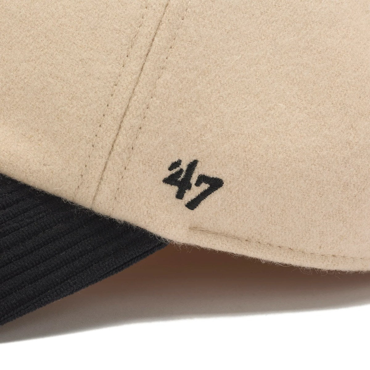 '47 - Los Angeles Dodgers CLEAN UP  ROPE SCRIPT NATURAL/BLACK 【15173600】