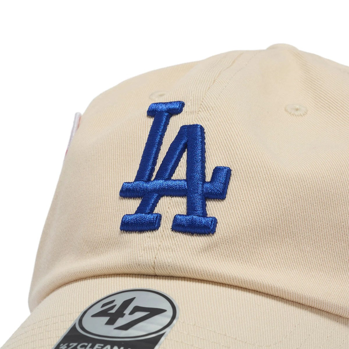 ’47 - Los Angeles Dodgers CLEAN UP BADGES NATURAL 【15173703 47A B-BDGES12GWS-NT】