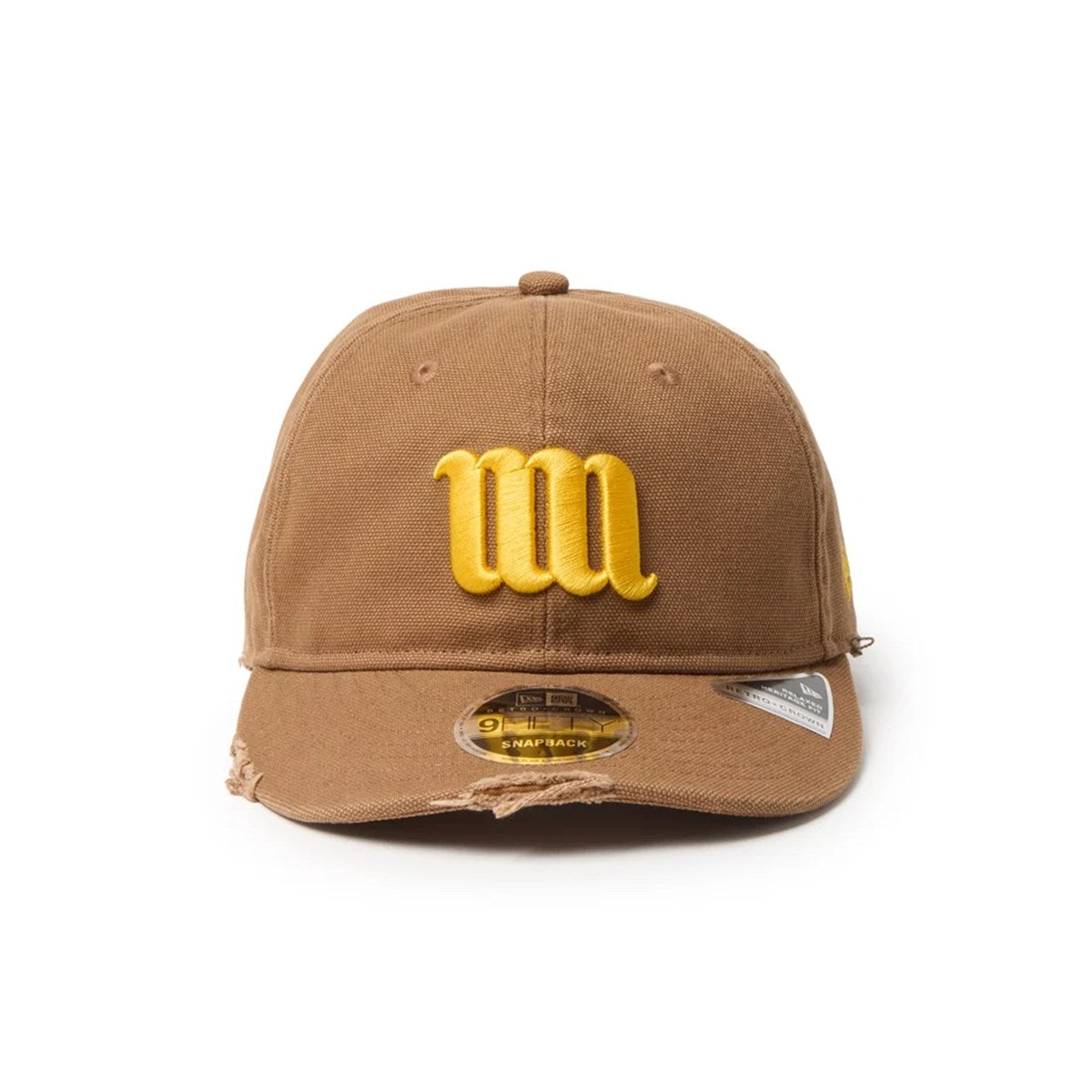 NEW ERA - RC 9FIFTY Curved Visor Powered by GORO（MIN-NANO） MIN-NANO Damage BROWN  【15175390】